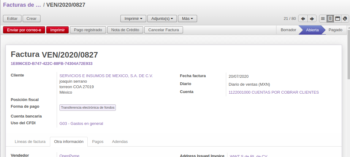 factura